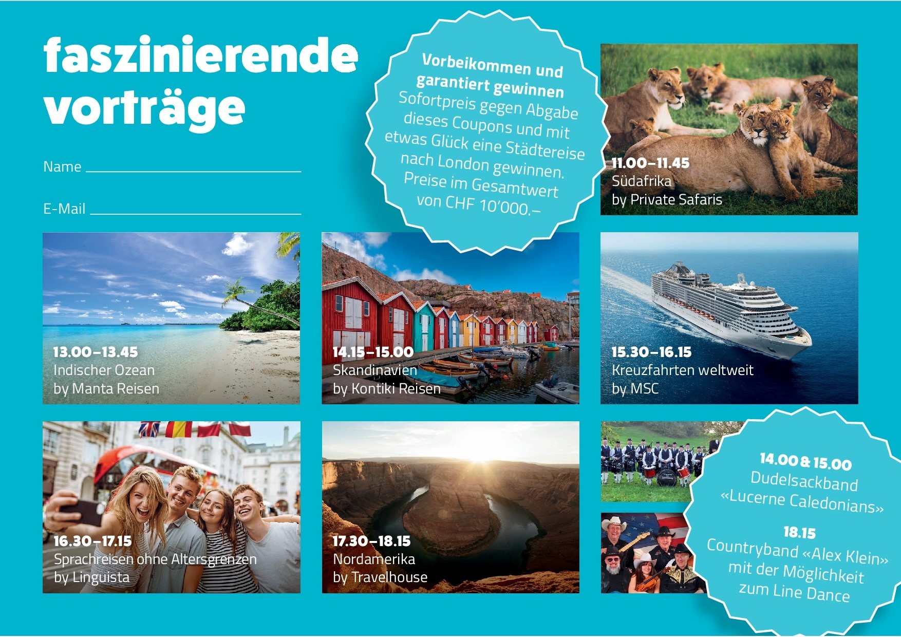 rilex - News "ferienmesse in der aula cher in sarnen"